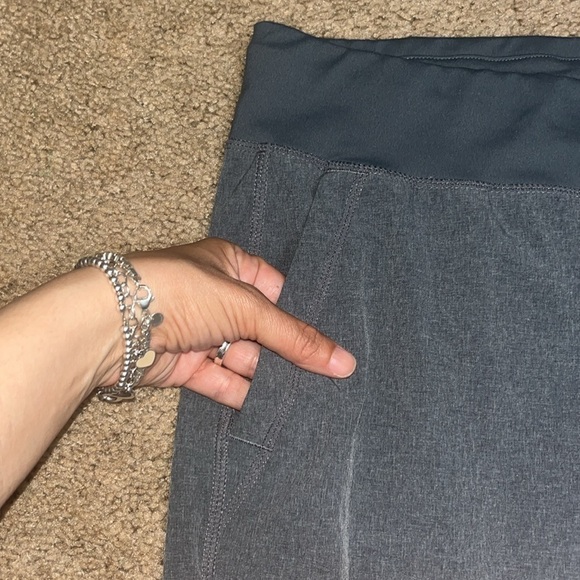 Gramicci Lite Flight Tech Crop Capri Cinch Joggers Gray XL - Picture 3 of 8